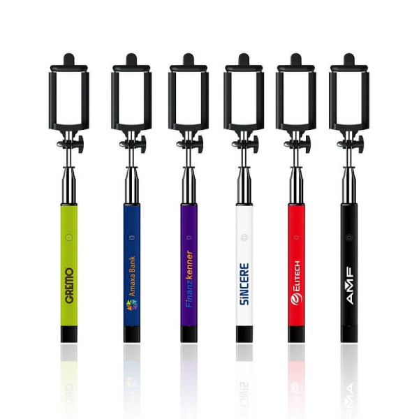 Selfie tyčka s bluetooth spúšťou
