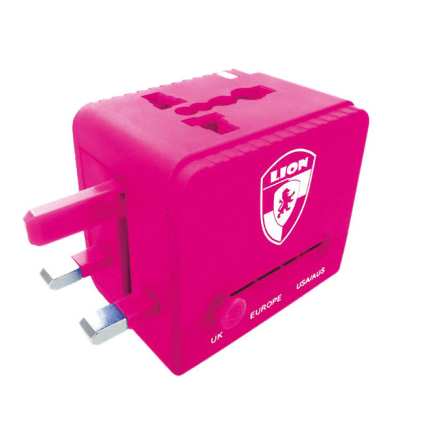 Univerzálny sieťový cestovný adaptér s 2 USB výstupmi