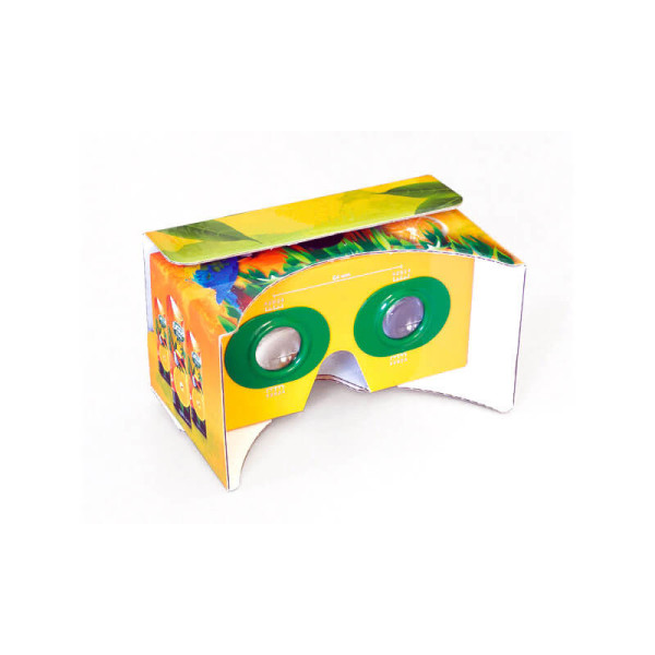 3D Virtuálne okuliare s celoplošnou CMYK potlačou