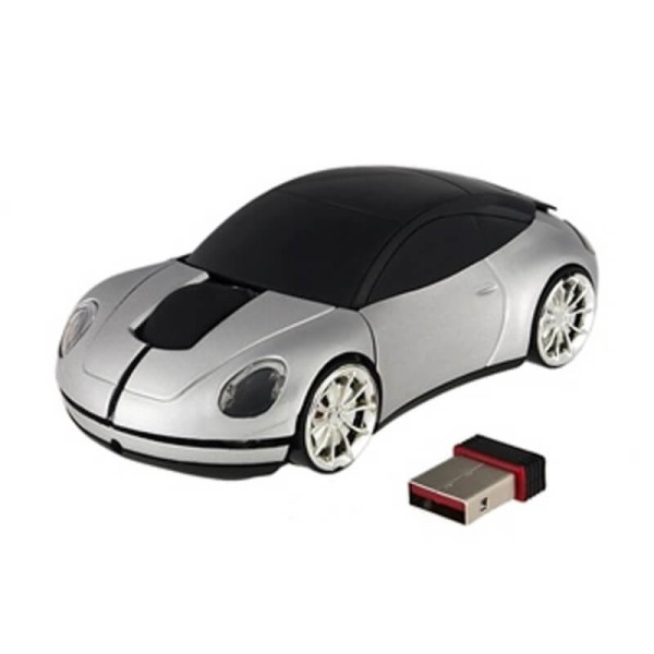 Bezdrôtová myš v tvare auta