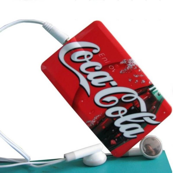 MP3 prehrávač v tvare kreditnej karty