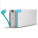 Ultratenká powerbanka (externá nabíjačka) karta 2500 mAh - PBA2500_4 - variant PU PBA2500-q00001