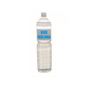 Reklamná voda v PET fľaši 1,5l - Reklamnepredmety