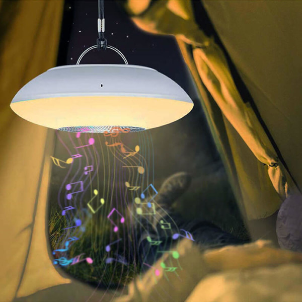 Mood LED lampa s bluetooth reproduktorom