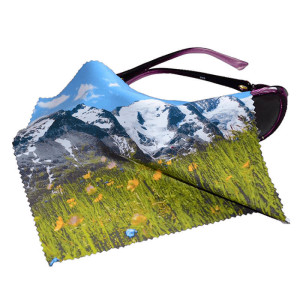 Handrička na okuliare a displej z mikrovlákna - 12x17,5 cm - Reklamnepredmety