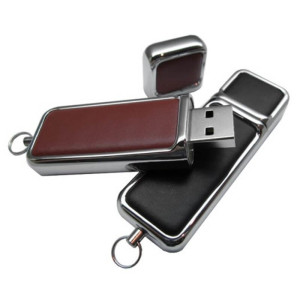 Elegantný kožený USB flash disk - Reklamnepredmety