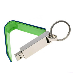 Odolný kožený USB flash disk - Reklamnepredmety