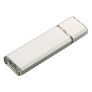 Elegantný kovový USB flash disk FLAT - Reklamnepredmety