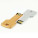 Kovový USB flash disk v tvare kľúča v mnohých farebných variantoch - UDM040_17 - variant PU UDM040-q00001