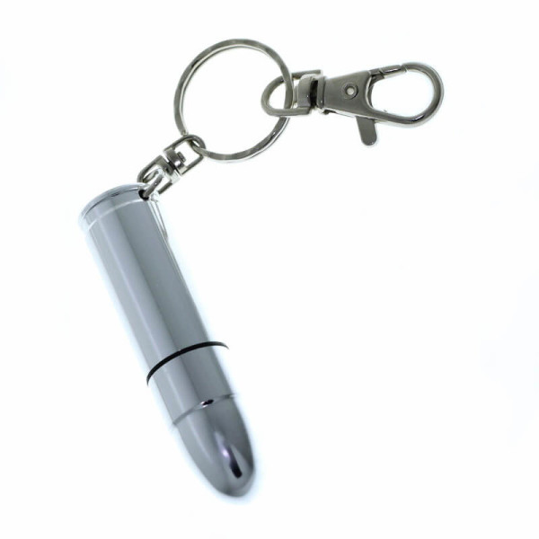 Vodotesný kovový USB flash disk v tvare náboja