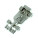 Masívny kovový USB flash disk v tvare formule - UDM088_1 - variant PU UDM088-q00001