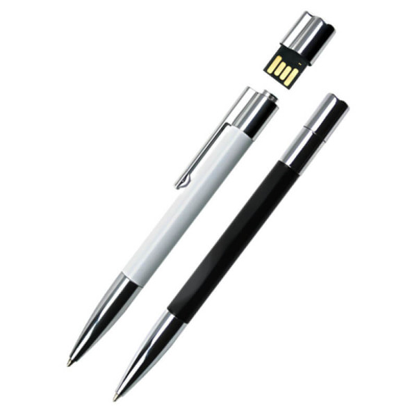 Najtenší kovový USB flash disk + pero