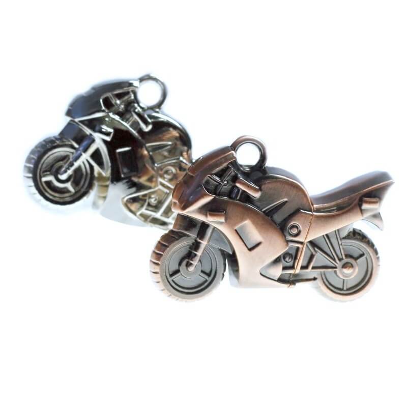 Kovový USB flash disk MOTOCYKEL