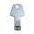 Kovový USB flash disk v tvare kľúča - UDM1026_4 - variant PU UDM1026-q00001