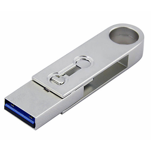 OTG USB flash disk otočný s konektorom Type-C 3.0