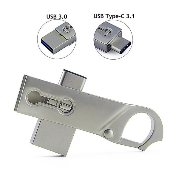 OTG USB s otočným konektorom Type-C KARABINA