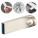 Kovový USB flash disk s ergonomickým telom - UDM1116_2 - variant PU UDM1116-q00001