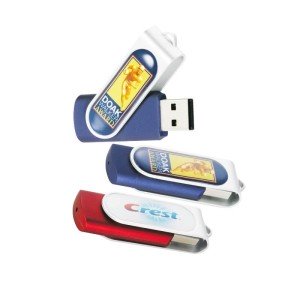 Otočný USB flash disk TWISTER DOM - Reklamnepredmety
