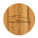 10W Bambusová indukčná nabíjacia podložka, kruh - PBQ014W10_1 - variant PU PBQ014W10-q00001