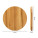 10W Bambusová indukčná nabíjacia podložka, kruh - PBQ014W10_15 - variant PU PBQ014W10-q00001