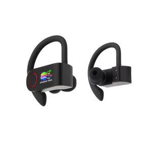 Športové slúchadlá s technológiou True Wireless Stereo a Bluetooth 5.0 - Reklamnepredmety