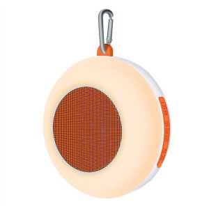 Vodeodolná závesná LED lampa s Bluetooth reproduktorom - Reklamnepredmety