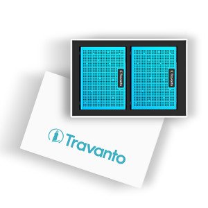 Set 2 kovových Bluetooth reproduktorov s TWS - Reklamnepredmety