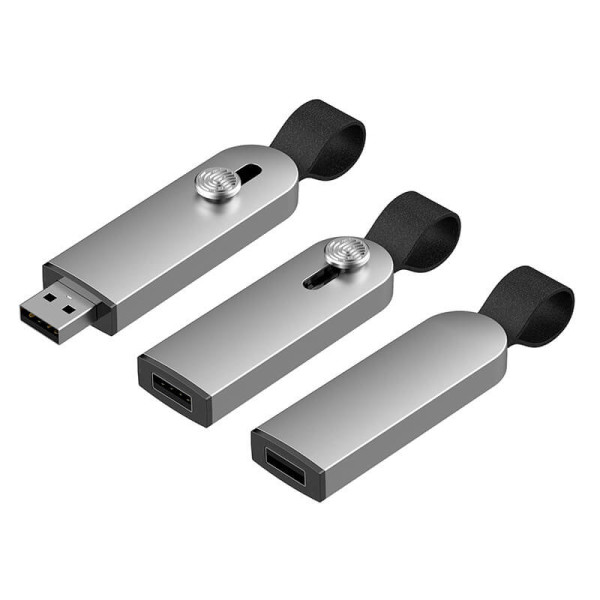 Elegantný kovový výsuvný USB flash disk
