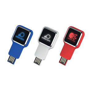 USB kľúč s LED Light-Up logom - Reklamnepredmety