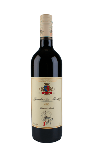 Frankovka modrá- červené víno suché 0,75l, Premium
