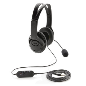 Kancelársky headset s mikrofónom - Reklamnepredmety