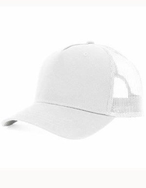 5-panelová recyklovaná šiltovka Trucker - Reklamnepredmety