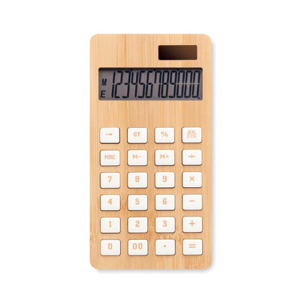 Bambusová kalkulačka CALCUBIM