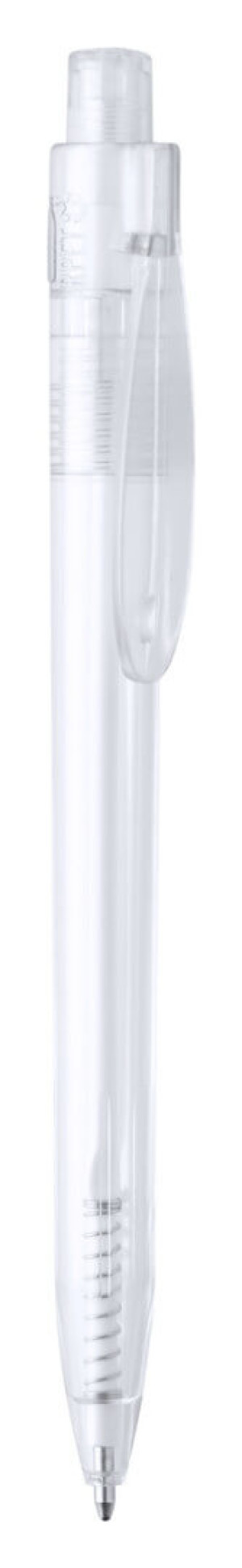 Guľočkové pero Hispar z recyklovaného plastu - Reklamnepredmety