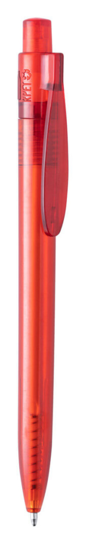 Guľočkové pero Hispar z recyklovaného plastu - Reklamnepredmety