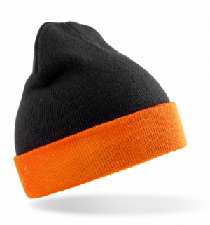 Recyklovaná čiapka Black Compass Beanie - Reklamnepredmety