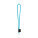 SET Lanyard TUBE Long (Ø 7 mm) s krúžkom Ø 32 mm — modrá svetlá