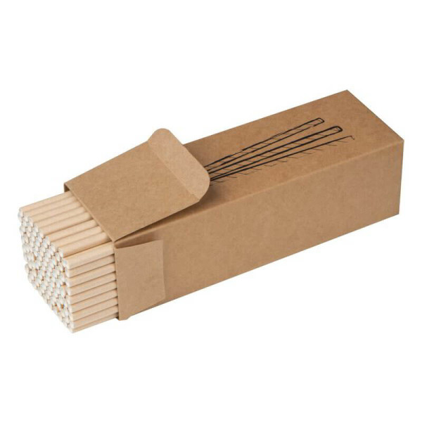Papierové slamky v krabičke,100ks