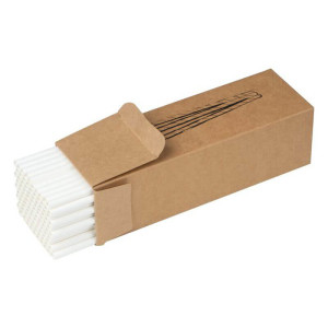 Papierové slamky v krabičke,100ks