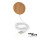 Bambusová magnetická bezdrôtová nabíjačka 10W - p302.639__b_1 - variant XD P302.639
