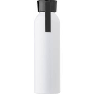 Hliníková fľaša s farebným vrchnákom, 650 ml - Reklamnepredmety