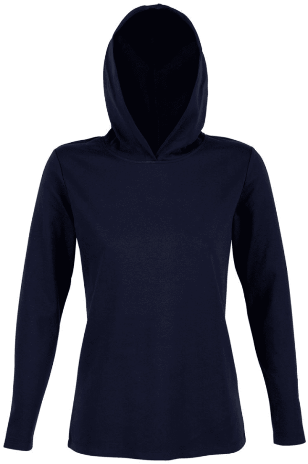 Dámske tričko s kapucňou a s dlhým rukávom Louis