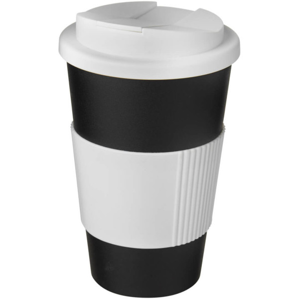 Termo hrnček Americano® 350 ml s rukoväťou a uzáverom odolným proti rozliatiu
