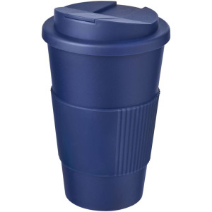 Termo hrnček Americano® 350 ml s rukoväťou a uzáverom odolným proti rozliatiu - Reklamnepredmety