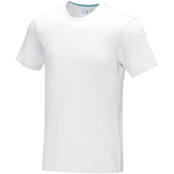 Azurite pánske tričko s krátkym rukávom z organického materiálu GOTS