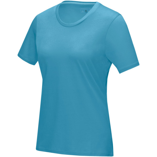 Azurite dámske tričko s krátkym rukávom z organického materiálu GOTS