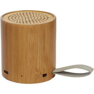 Lako bambusový Bluetooth® reproduktor - Reklamnepredmety