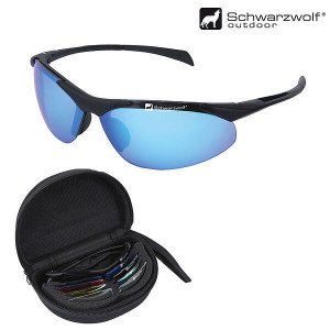 Slnečné okuliare s vymeniteľnými sklami  SCHWARZWOLF 4ALL - Reklamnepredmety