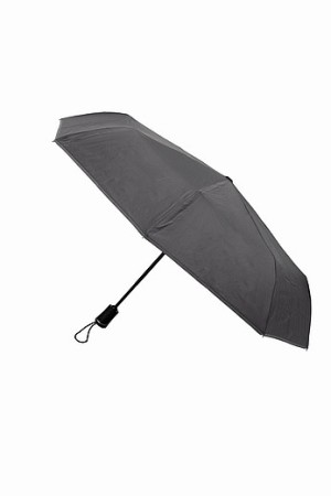 Skladací dáždnik s reflexným pásikom a karabínou SCHWARZWOLF CRUX - Reklamnepredmety