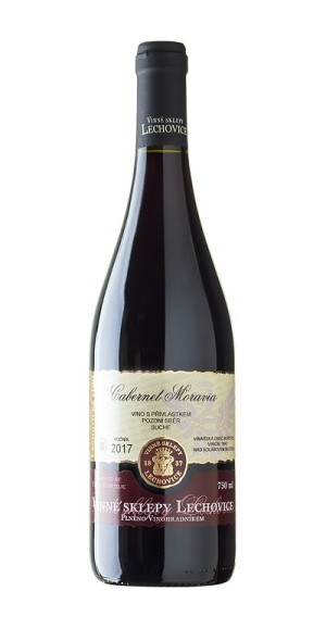 Cabernet Moravia 2017, neskorý zber, suché